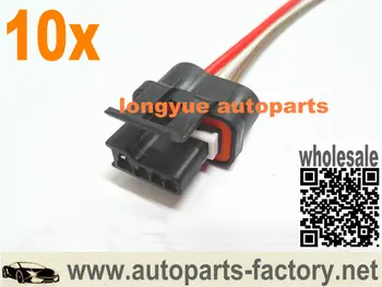 

longyue 10pcs Alternator Wiring Harness Connector for 88-92 TPI TBI LT1 V6 Corvette Camaro Firebird