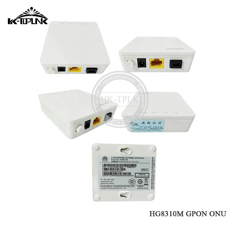 Новый оригинальный модем HG8310M 100% 10 шт./лот 1GE Port GPON ONU ONT FTTH английская прошивка UPC