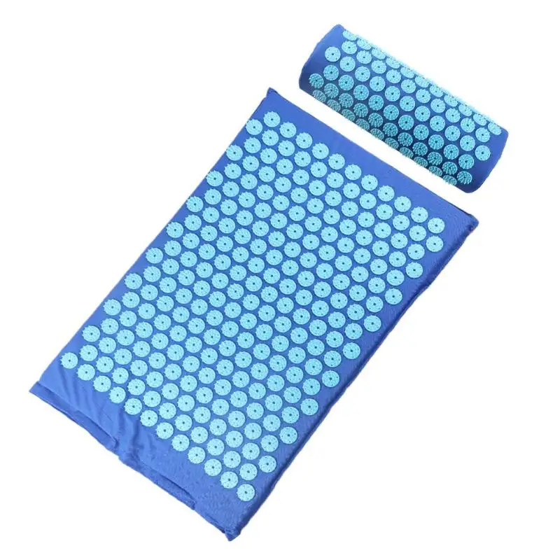 Массажер для акупрессуры, коврик для расслабления, снятия напряжения, для тела, для йоги, для снятия усталости тела, подушка с кисточками матрас с подушкой - Цвет: Pillow mat