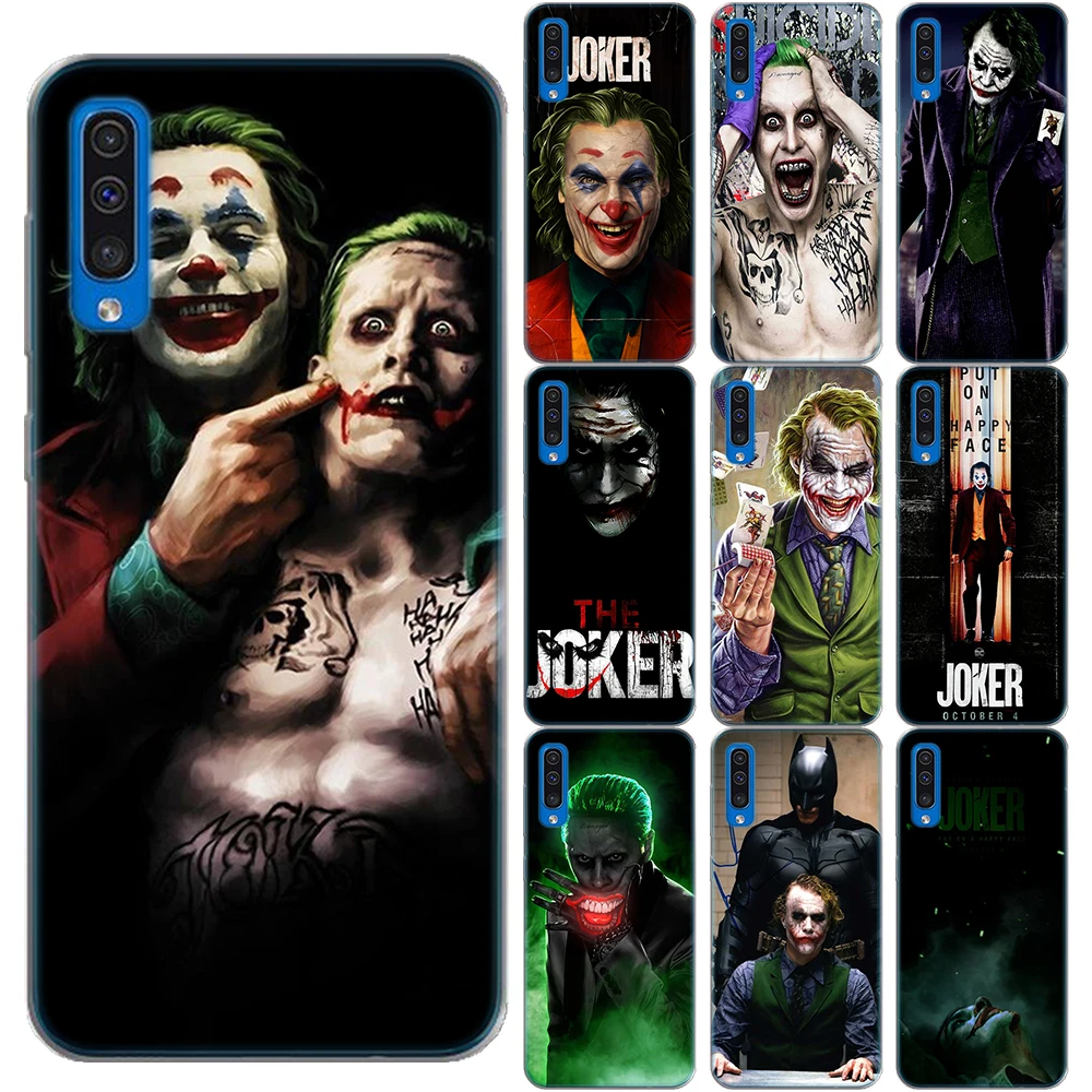 Джокер кино 2019 силиконовый чехол Обложка для samsung Galaxy A6 A8 плюс A9 A7 2018 A10 A20 A30 A40 A50 A60