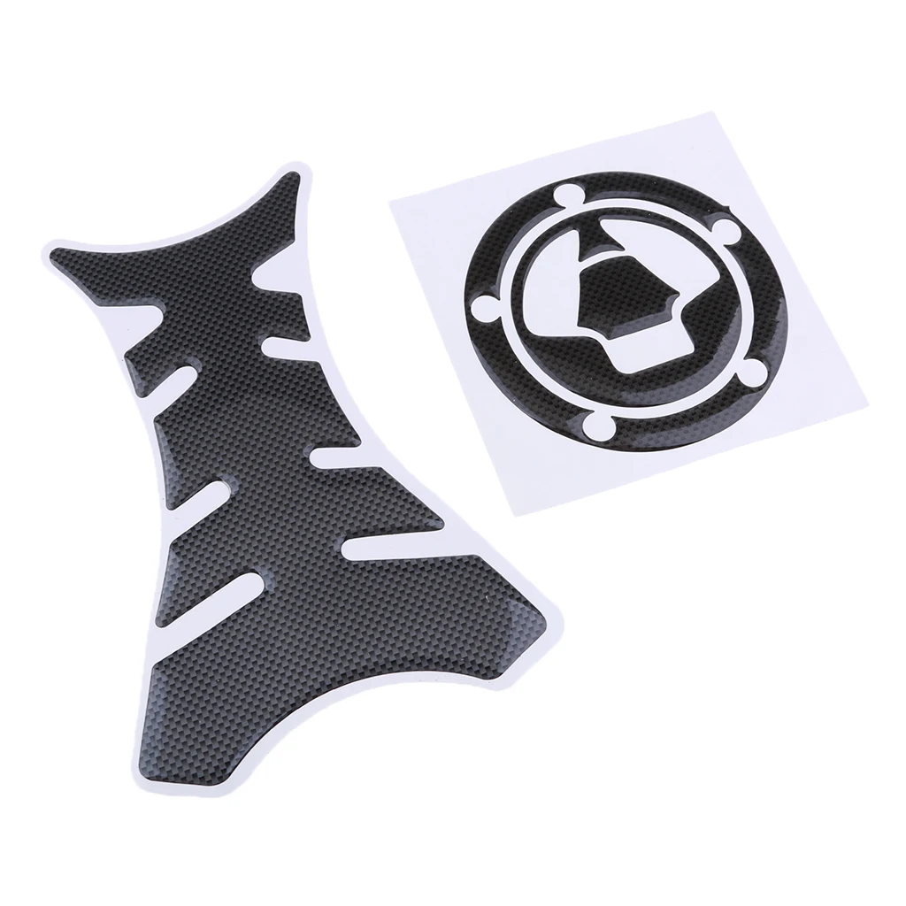 Motorcycle 3D Rubber Sticker Gas Fuel Oil Tank Pad For Kawasaki