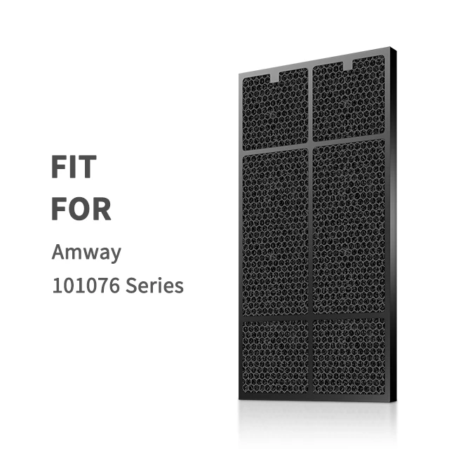 amway 101076ch., filtro de carbono ativado 582*300*25mm.