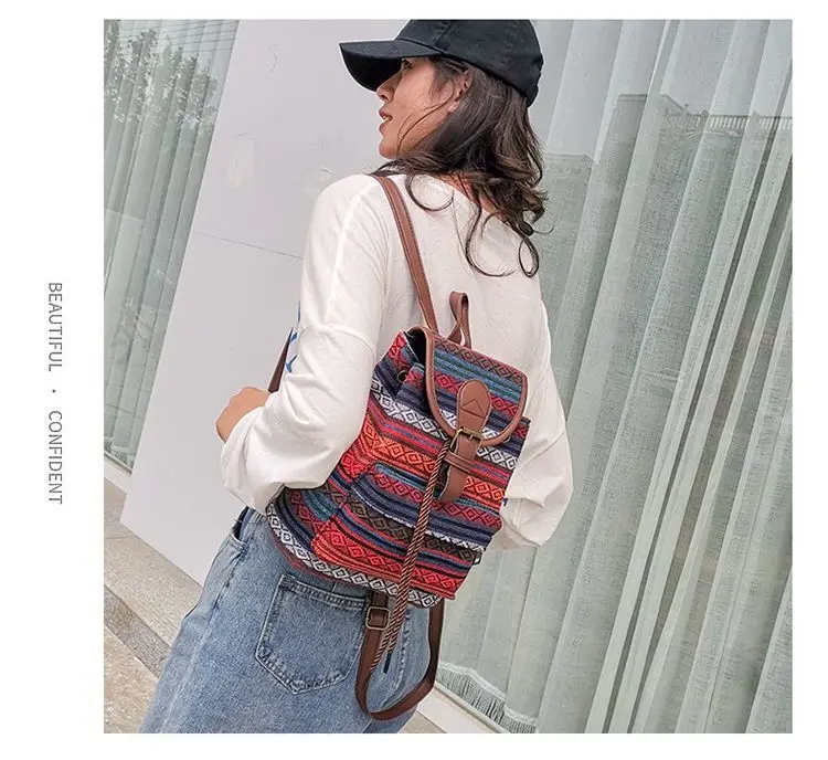 bohemian backpack bag bags women's backpacks women shoulders bag purses (38)