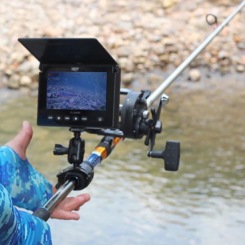 US $126.50 LUCKY Underwater Fishing Camera DVR Underwater Fish Finder Infrared LED Portable Fishing Video Camera LCD Monitor for Kayak Boat