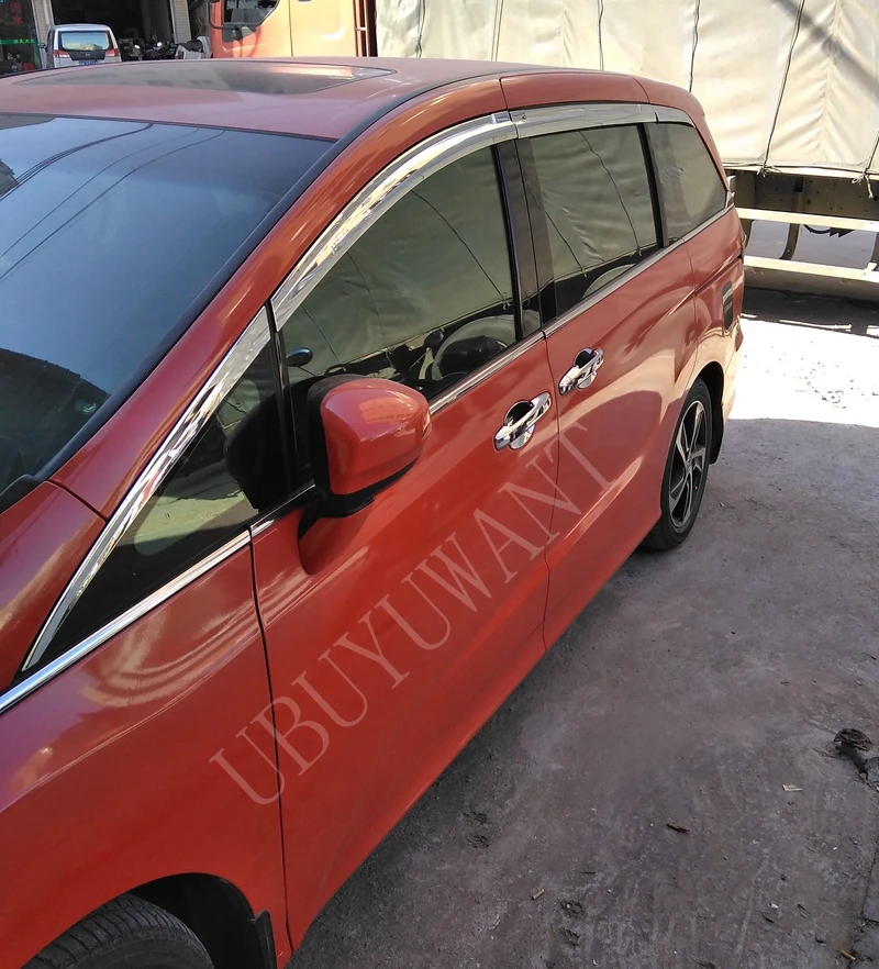 Для Honda Odyssey оконный козырек для Odyssey Vent Оттенки Защита от солнца дождь дефлектор гвардии 8 шт./компл. стайлинга автомобилей