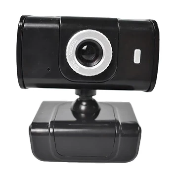 

Computer Camera, 720P Drive-Free Home Online Class Video Live Broadcast with Built-in Microphone Webcam