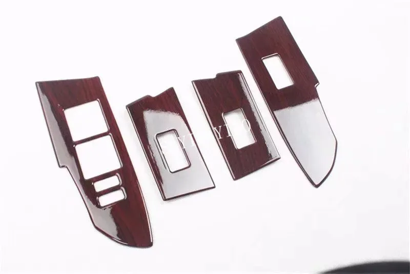 Для TOYOTA Corolla- левый руль ABS Автомобильный интерьер дверь окно Лифт стекло переключатель кнопки крышка литье автомобиля Стайлинг