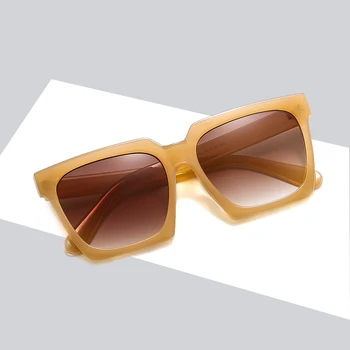 

Hot Sale Rectangular PC+AC Material Sunglasses Unisex Fashion Casual Sun Glasses Sunglasses