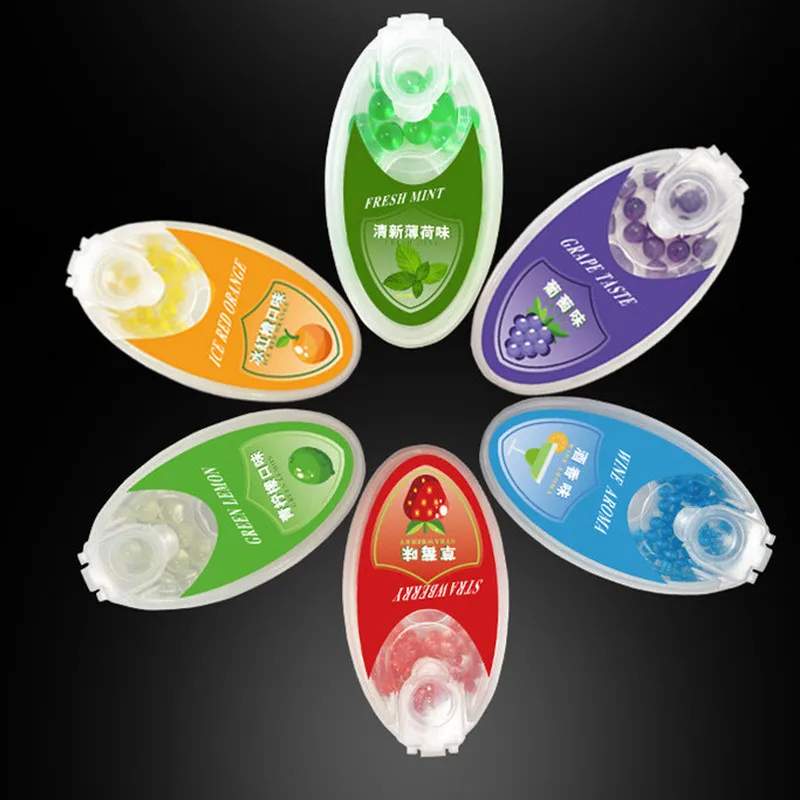 100pcs Cigarette Capsules Menthol Ball Mint Mix Fruit Flavor Filter Crush for Smoking Accessories Gadgets Men | Дом и сад
