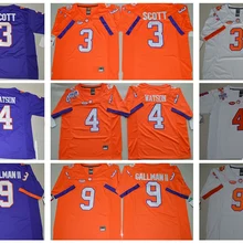Clemson Tigers, Stitiched, DeShaun Watson, Sammy Watkins, Wayne Gallman II, Artavis Scott Ben Boulware для мужской Джерси