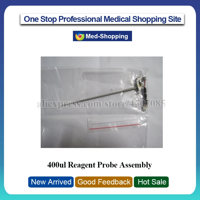 Original Mindray BS380/BS390/BS400/BS480 Biochemistry Analyzer 400ul Reagent Probe Assembly 801-BA80-00175-01/115-007022-01 |