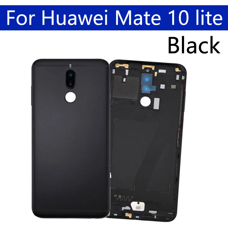 Задняя крышка батарейного отсека для huawei Mate 10 Lite задняя крышка батарейного отсека чехол на заднюю крышку чехол для huawei Nova 2i Корпус Шасси