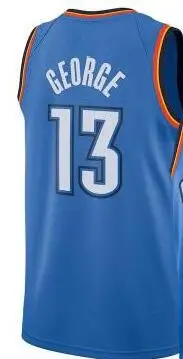 Новинка 22 DeAndre Ayton 1 Denver Booker 20 Josh Jackson JERSEY мужские 0 Russell westbrook 13 Пол Джордж майки - Цвет: New
