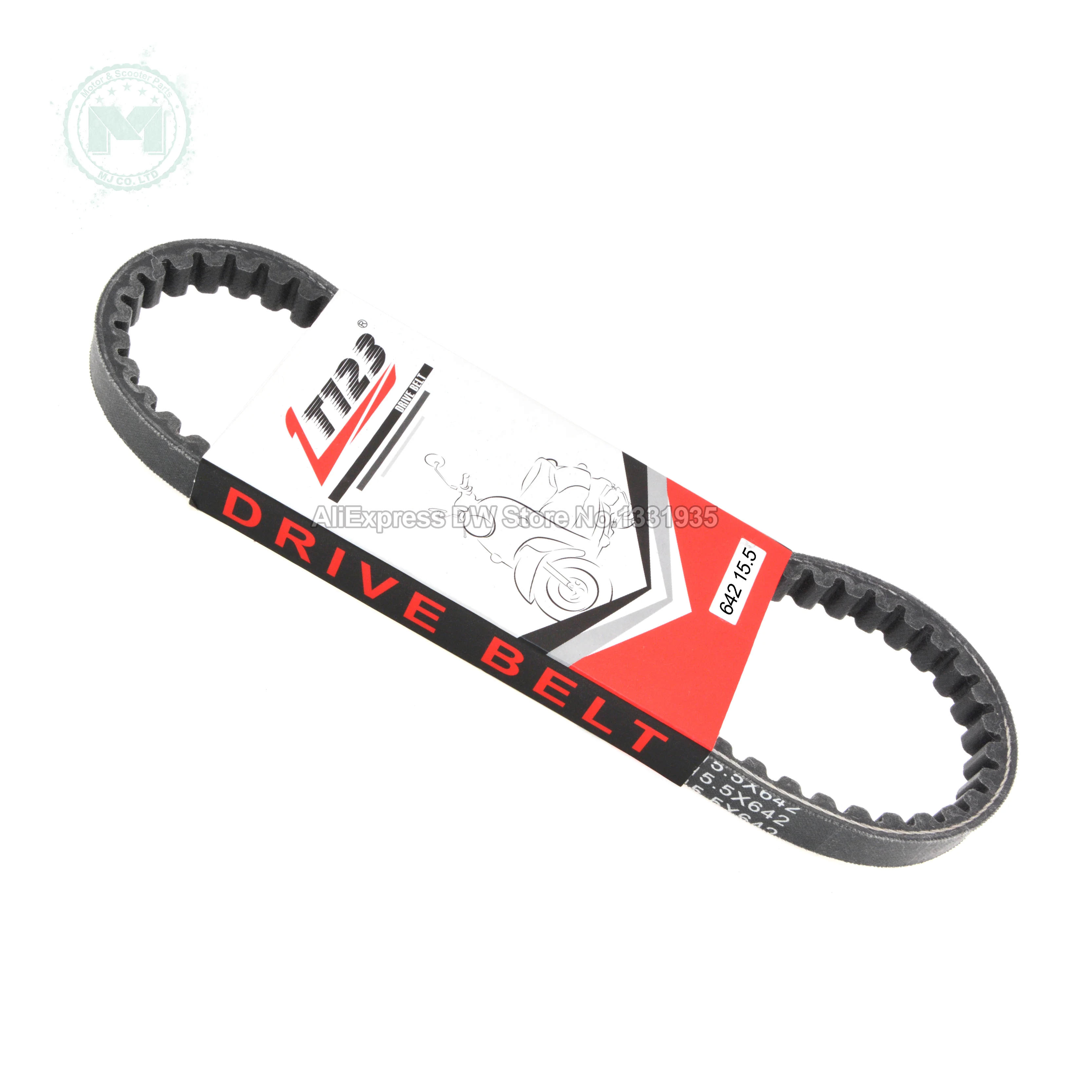 LT123 642 15.5 Motorcycle Scooter Moped ATV CVT Rubber Drive Belt For DIO 50cc 642x15.5