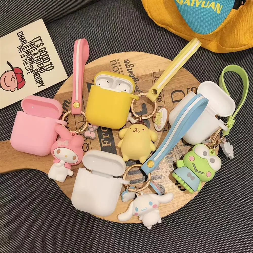 Hello kitty My melody ремешок брелок милый аниме Pom Purin Cinnamoroll кольцо ремни очаровательные шнуры для ключей ремень кулон