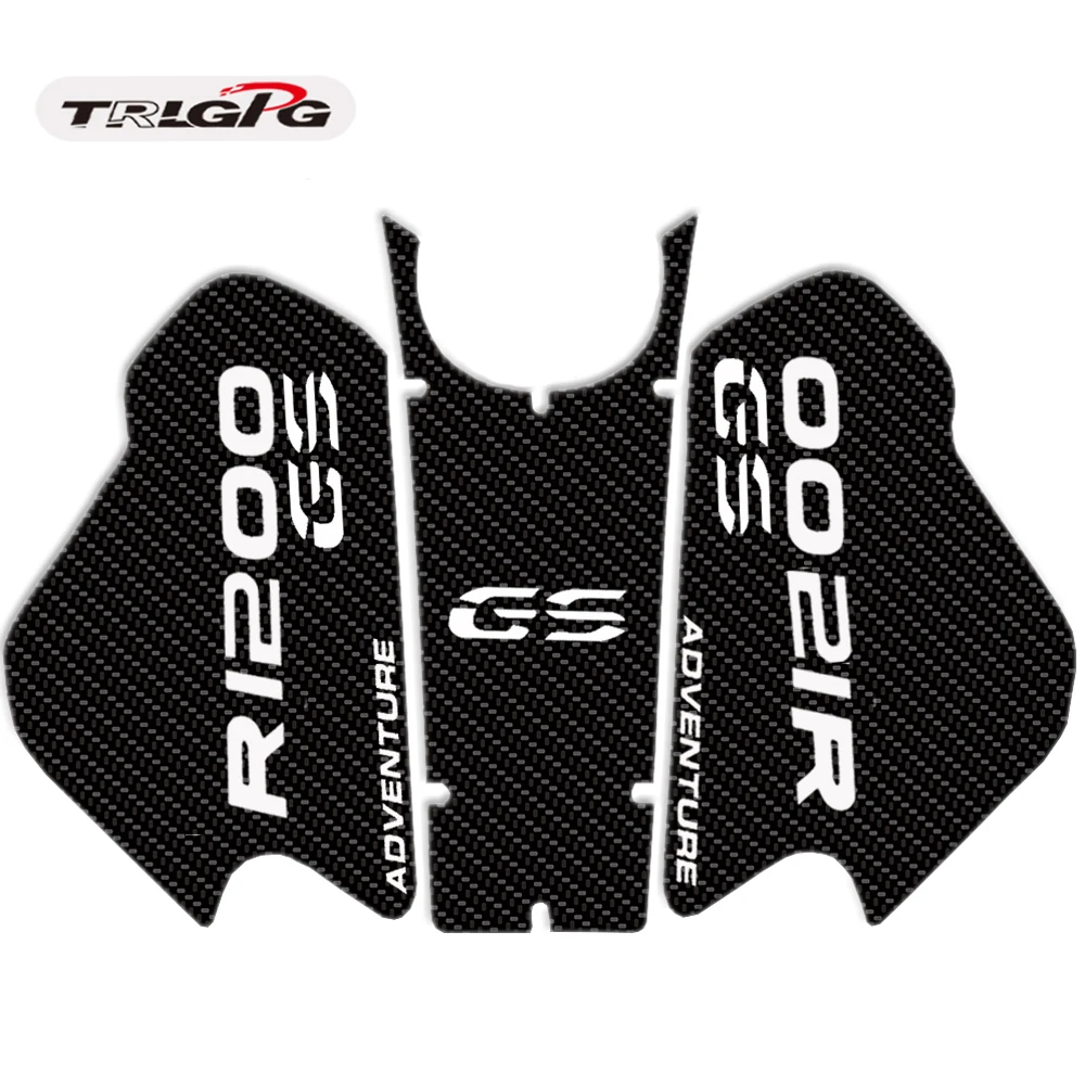 R1200 3D Motorcycle Anti slip Tank Pad Sticker Pad Side Gas Knee Grip Protector for BMW R1200GSAdventure R1200GS ADV - Цвет: A