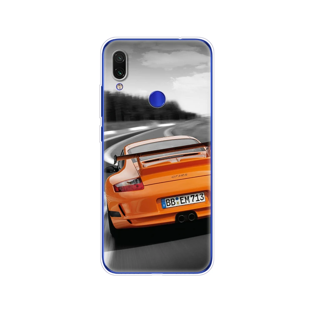 For xiaomi Redmi Note 7 Case Silicone Painting Soft TPU For xiaomi Redmi Note 7 Case 6.3 inch Fundas Coque Redmi NOTE 7 PRO Case cases for xiaomi blue Cases For Xiaomi