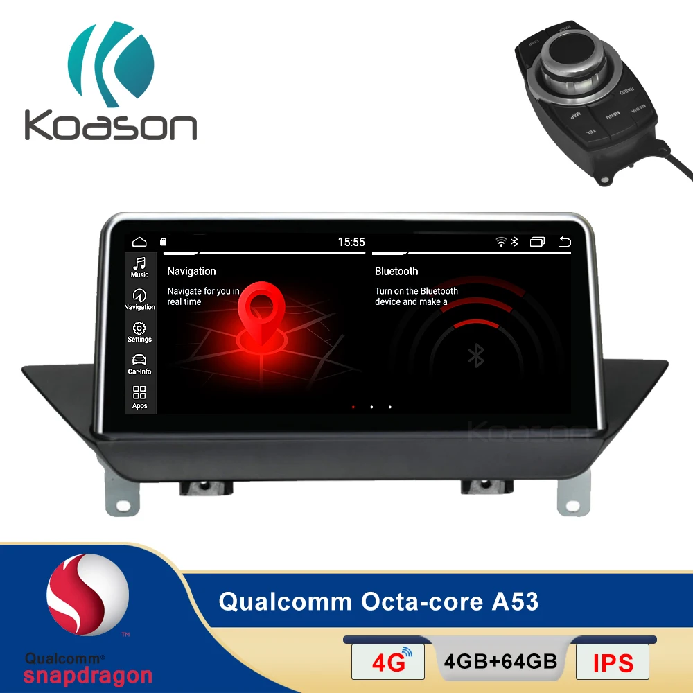 Qualcomm Android 10 0 Автомобильный GPS навигатор для BMW X1 E84 2009 2010 2012 2013 2014 2015 BT Wifi