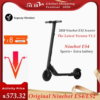 

2020 New Original Ninebot ES4/ES2 Smart Electric Scooter Foldable Latest V1.5 Lightweight KickScooter Hoverboard
