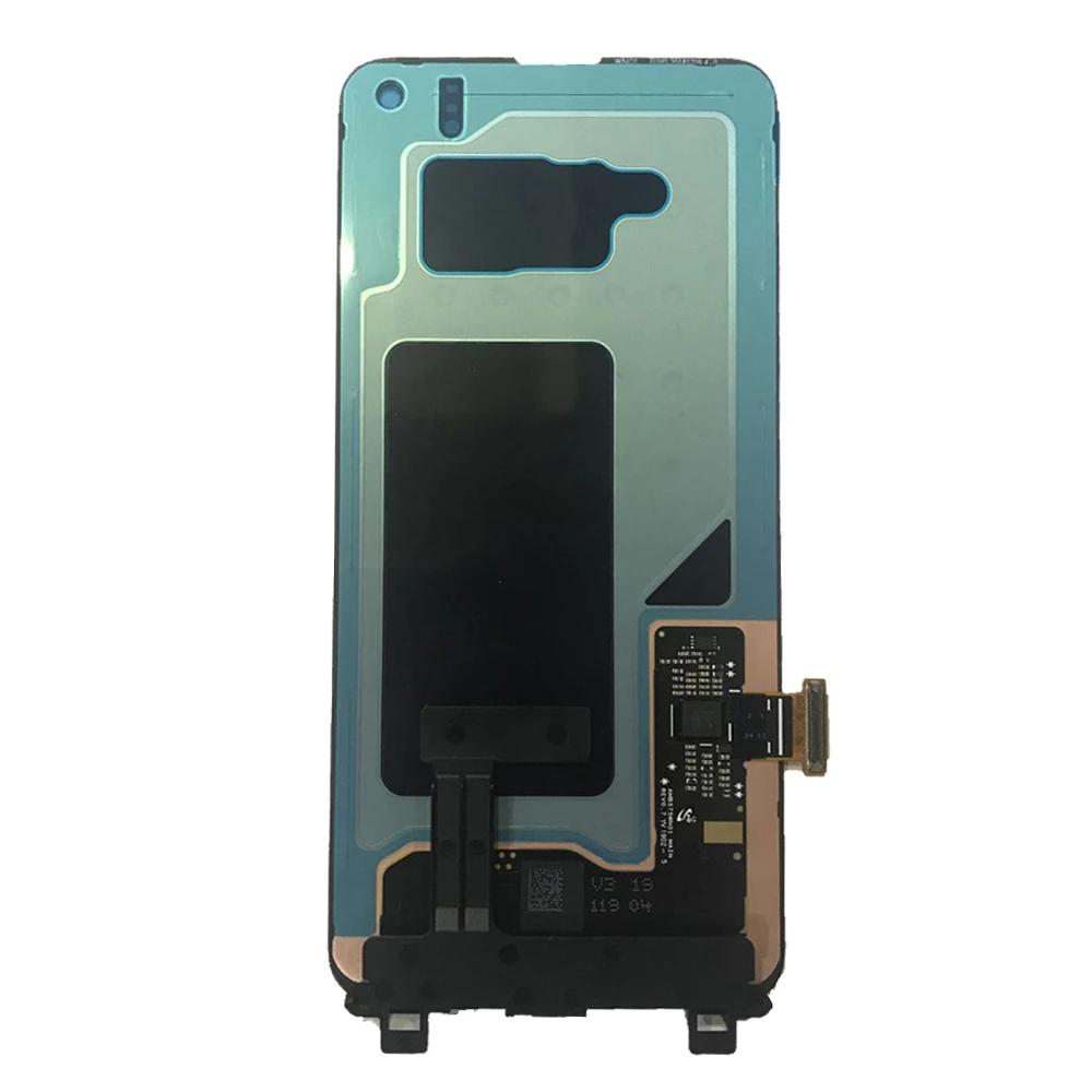 Супер AMOLED ЖК-дисплей для samsung Galaxy S10 G9730 G973F дисплей сенсорный экран дигитайзер в сборе для samsung S10 lcd