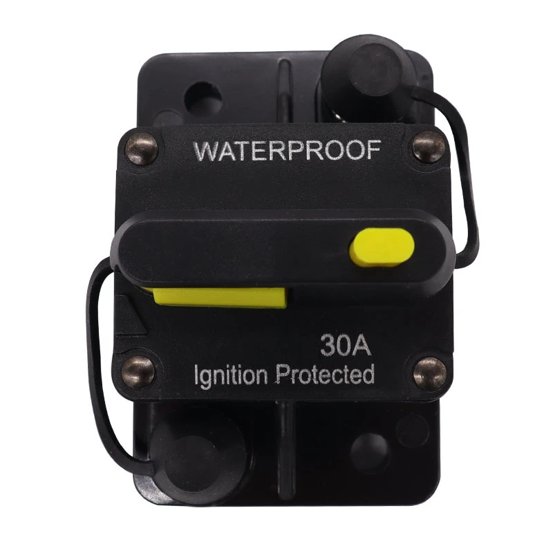 Disjoncteur Automatique Réarmable 12V - 10-50A, Pour Installation Double Batterie Voiture - Neuf