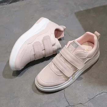 

Women Sports Loafers Comfortable Running Shoes for Woman Breathable Zapatillas Mujer Walking Shoes Magic Sneakers Girls