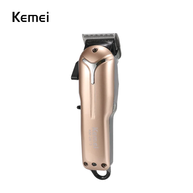 Kemei-2613 профессиональная машинка для стрижки и подравнивания волос триммер Мощный электробритва для волос Машинка для стрижки волос электрическая бритва - Цвет: Champagne