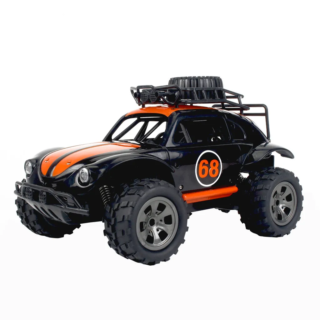 Радиоуправляемая Автомобильная игрушка новая 1:18 2,4G пульт дистанционного управления 2WD внедорожный грузовик высокоскоростная RTR радиоуправляемая Игрушечная машина 8,28 - Цвет: Оранжевый
