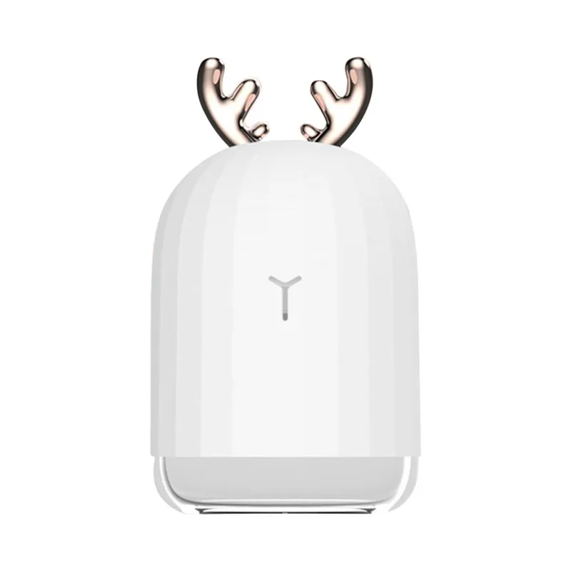 Мини-аппарат для ароматизации воздуха милый питомец ночник USB туман Настольный немой олень увлажнитель «кролик» домашний декор - Цвет: Deer