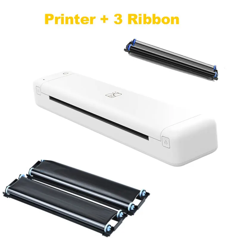 HPRT MT800 Black Words Portable Mini A4 Paper Printer with Bluetooth USB Connection Mobile Phone Computer App Office Meeting best mini printer for iphone Printers