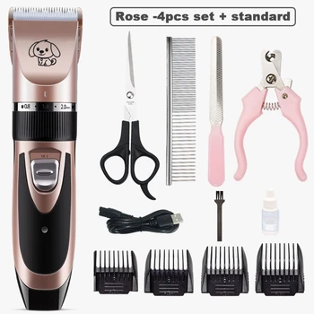 

Cat And Dog Pet Hairdressing Scissors Makeup Remover Combing Hair Trimmer Rechargeable Multi-speed Hair Cutting Machine
