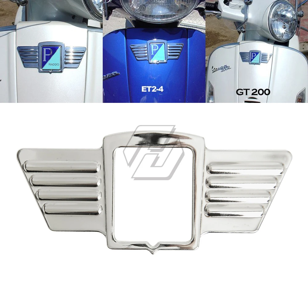 Чехол с хромированными крылышками и логотипом для Piaggio Vespa GS150 GS160 SS180