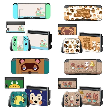 

Animal Crossing Screen Protector Sticker Skin for Nintendo Switch NS Console Dock Charger Stand Holder Joycon Controller Case