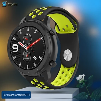 

Yayuu Sport Strap For Huami Amazfit GTR 42mm/GTS 20mm Band For Huami Amazfit 2/2S Pace Stratos 2/2s Replacement 22mm Watch Band