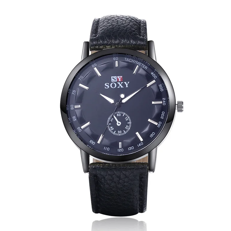

2018 eurcool ya New Style Foreign Trade Cool Simple Fashion Business MEN'S Table Cable Western Asia Belt Watch Wholesale