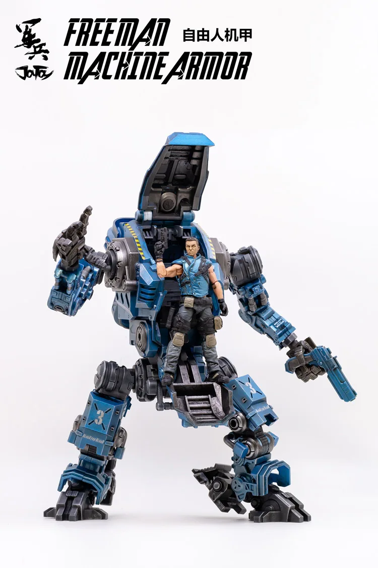 JOYTOY 1:18 фигурка робота фридан машина Броня военный ABS робот модель комплект меха