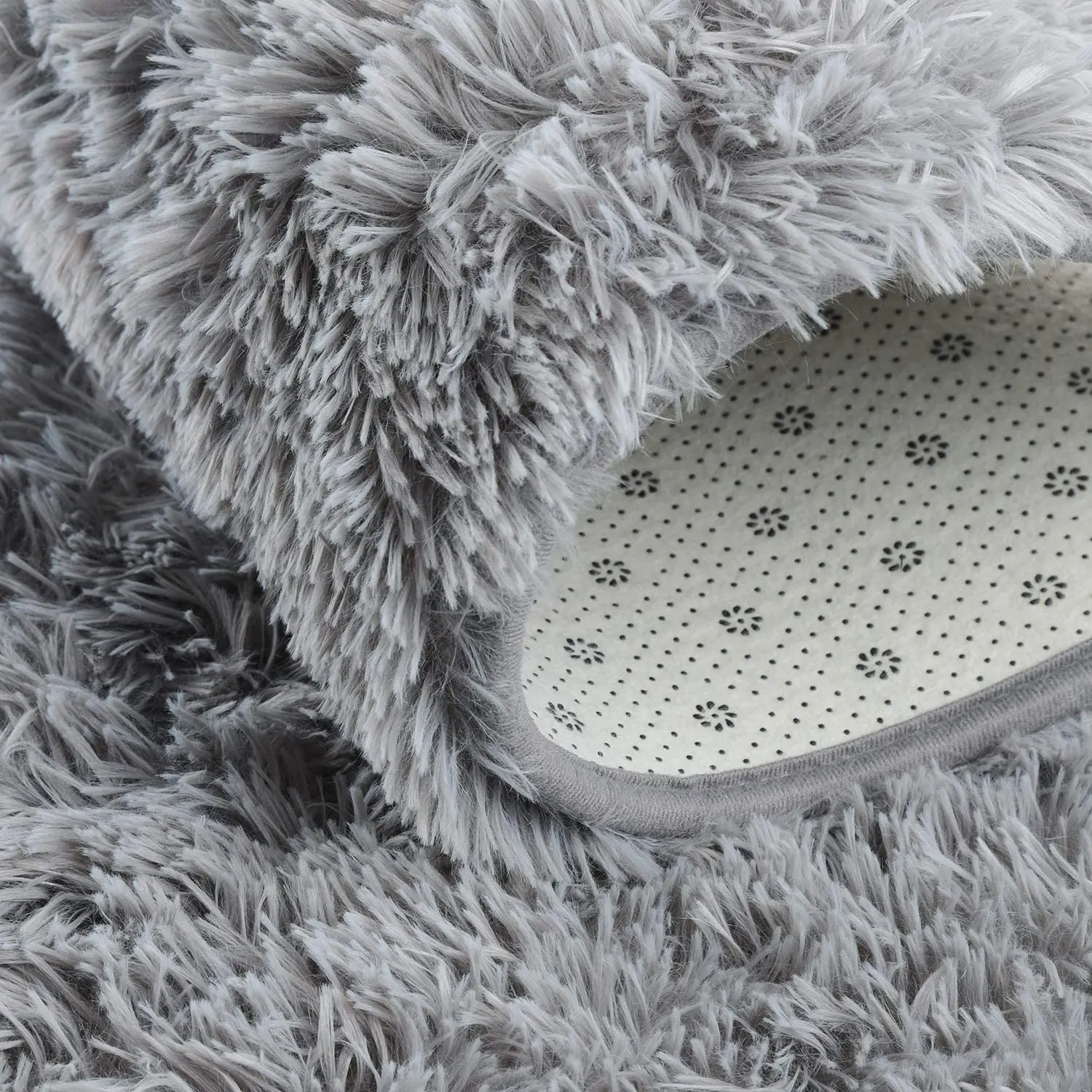 Thick Soft Round Fluffy Rugs Carpets For Living Room Bedroom Fur Long Pile Floor Mat Soft Shaggy Home Mat