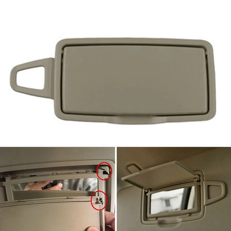Car Sun Shade Visor Makeup Cosmetic Mirror Cover Replacement For-Benz C Class W205 2015-2021 GLC W253 2016-2021 | Автомобили и