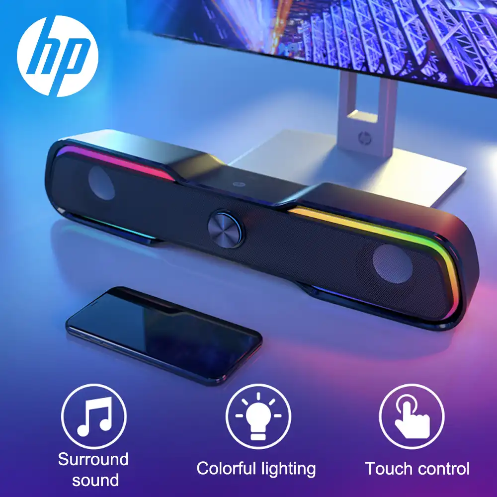 hp monitor soundbar