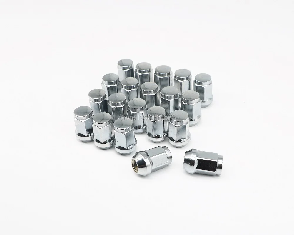 Набор гаек 14x1 5 из 20 для колес Jeep Grand Cherokee Chrome/Red/Black Acorn Bulge|lug nuts|14x1.5 lug nutswheel nut set |