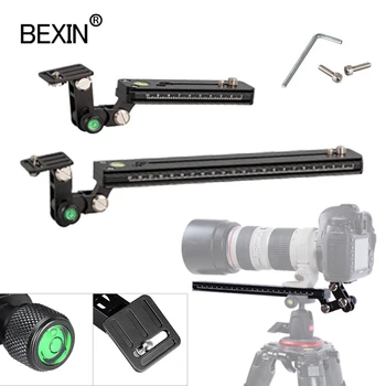 

Telephoto lens support 12/25/30/40cm long-focus lens bracket tripod plate quick release for dslr camera with arce swiss plate