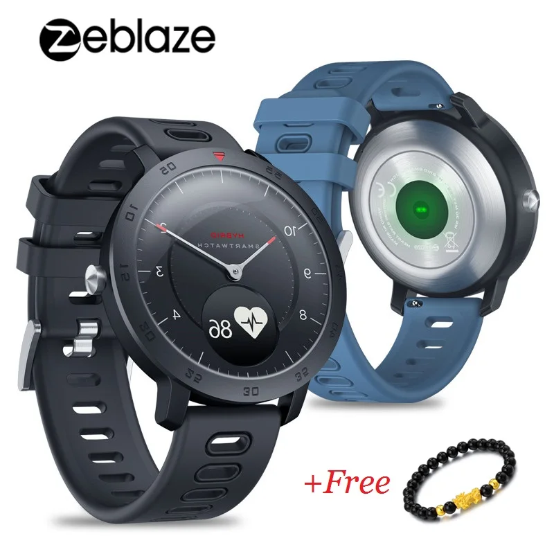 Умные часы Zeblaze HYBRID для мужчин умные с монитором сердечного ритма кровяного