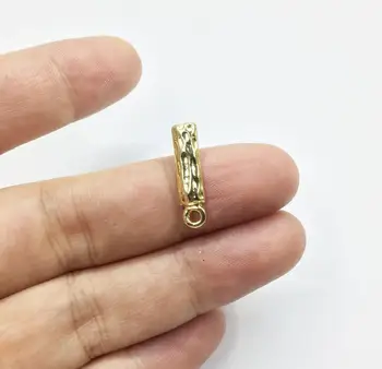 

Eruifa Hot sell 10pcs 15*4mm rectangle Stud Based Earring Zinc alloy Women Wholesales earring jewelry DIY handmade