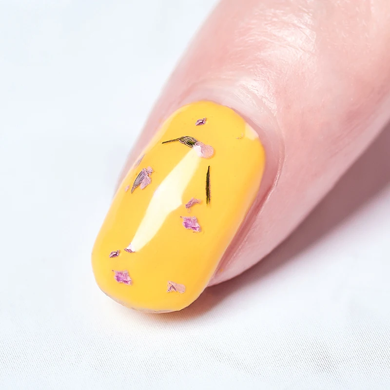 RBAN лак для ногтей 5 мл цветок фея гель замочить высушенные цветы лак для ногтей градиентный эффект длительный Маникюр DI дизайн ногтей