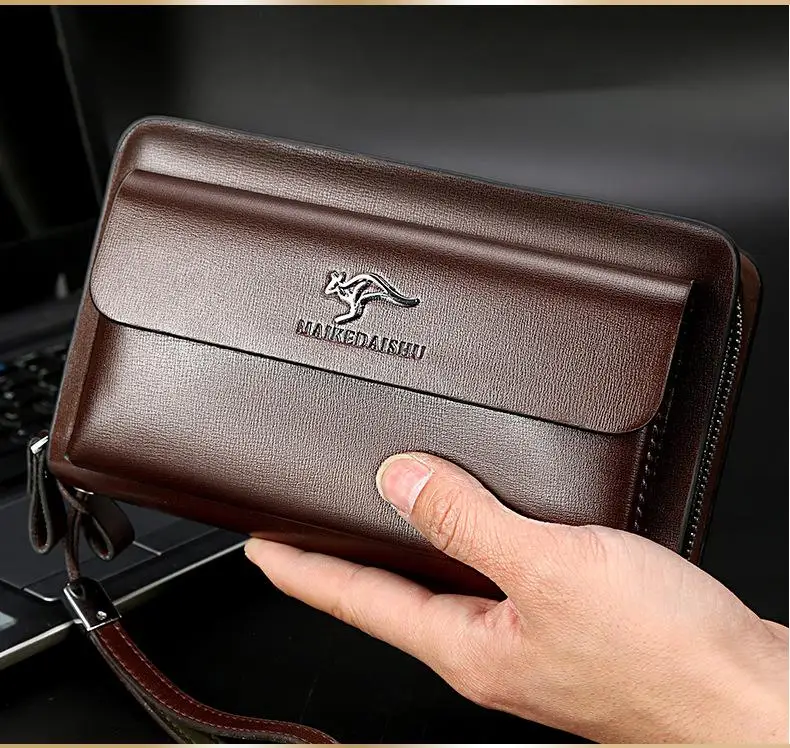 Men Wallet Clutch, Luxury Wallets Phone Bag Capacity