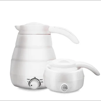 

Electric Kettle Silicone Foldable Portable Travel Camping Water Boiler Adjustable Voltage Home Electric Appliances