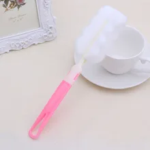 Новая Детская Бутылочка губка щетка для кормления новорожденных молочные бутылки соски щетка чистящий инструмент