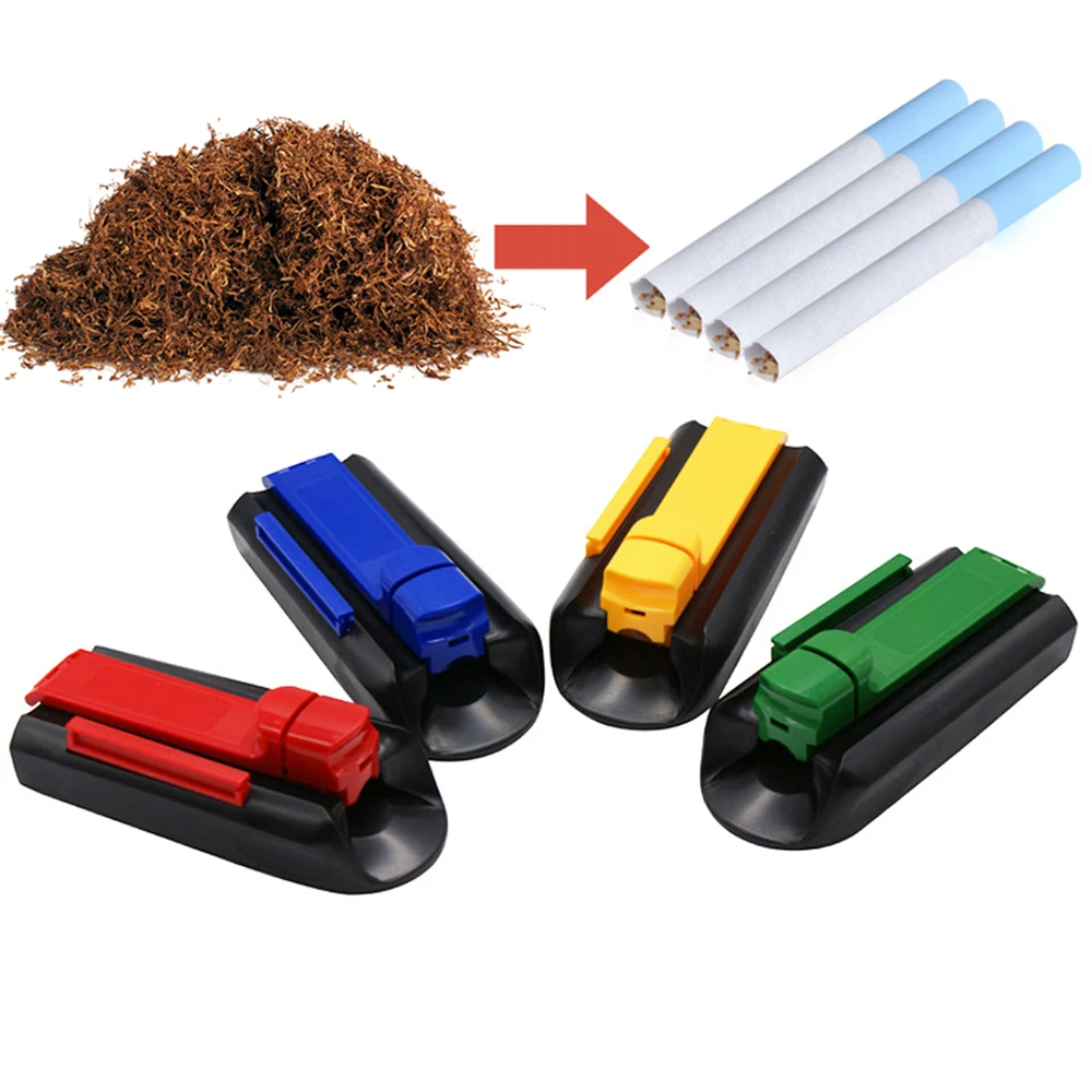 Creative Cigarette Maker Device 80mm Tube Smoke Puller Rolling Tobacco Syringe Filling Cigarette