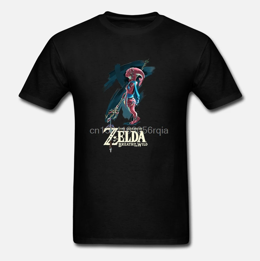Мужская футболка Zelda Дыхание дикой расцветки забавная новинка wo Men | одежда