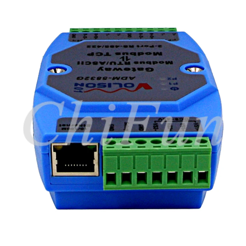 ADM 5832G Industrial 2 Port RS485 / 422 Modbus RTU к модулю шлюза TCP Modbus|Детали и аксессуары для